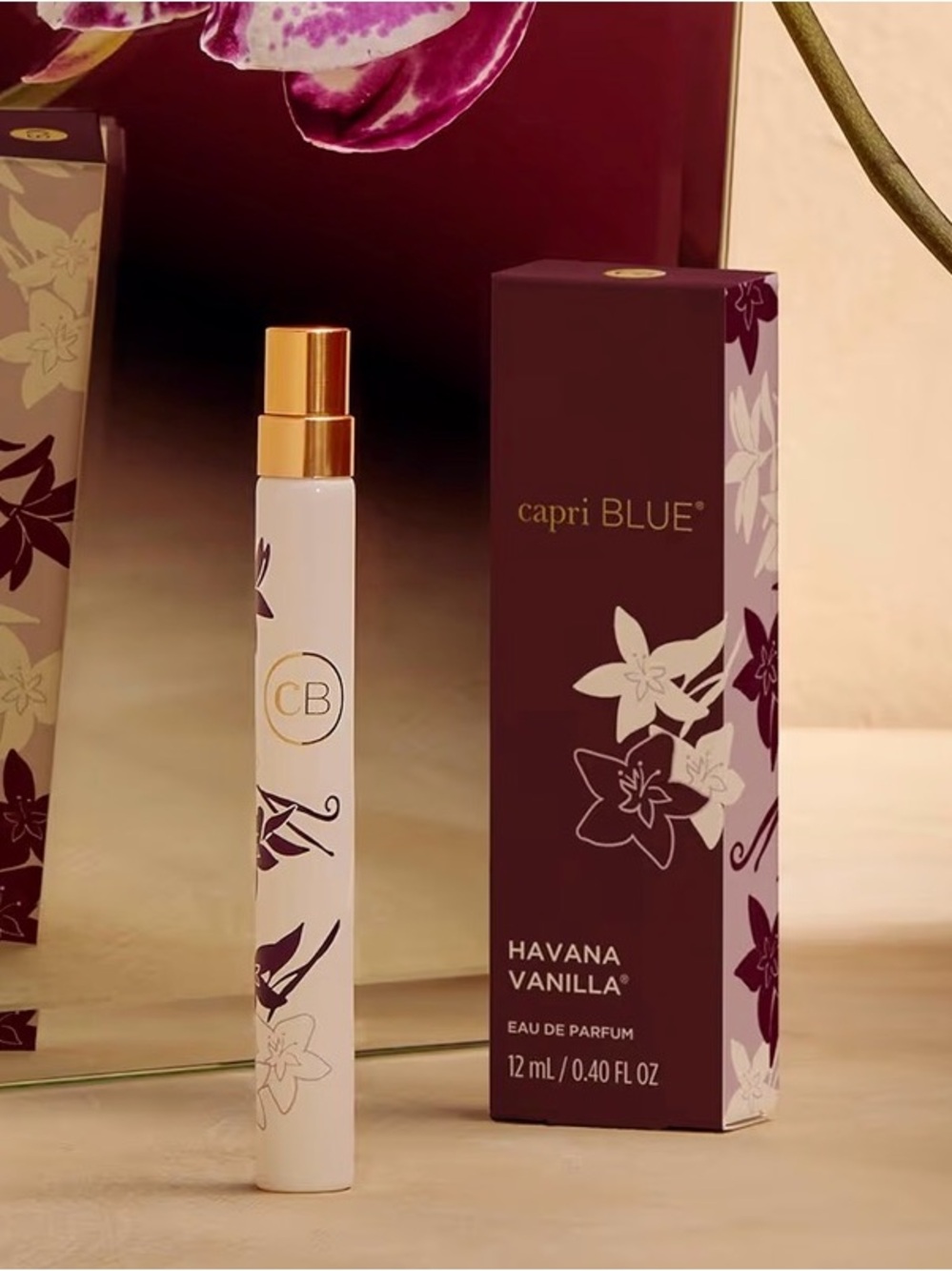 Havana Vanilla Eau de Parfum - Burgundy